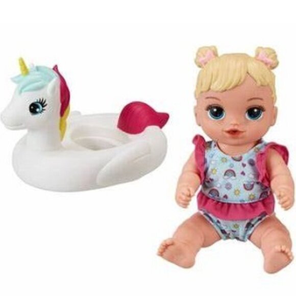 My Sweet Love Soft Baby & Unicorn Floaty Play Set  -  2 Pieces - Picture 1 of 7
